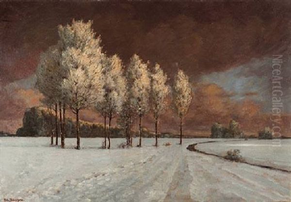 Winterlandschaft Bei Dachau - view 1