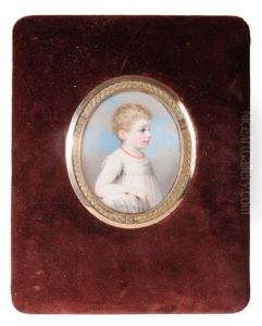 Portrait Of Anna Louisa Blake Heyward, As A Child by Adam Buck