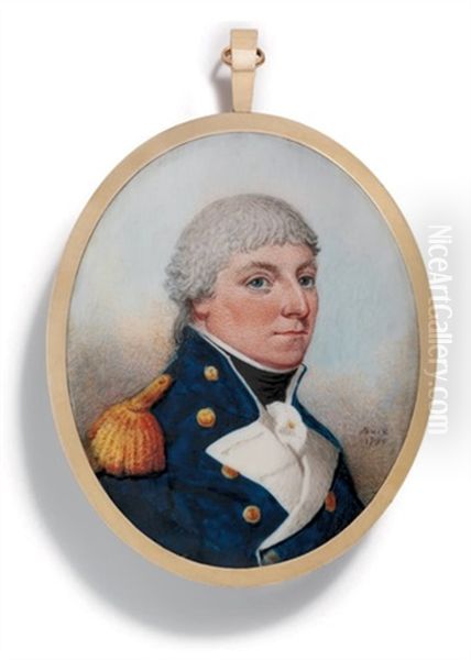 A Naval Officer Called Richard Waller Otway In Naval Uniform - view 1