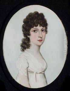 A Lady Wearing White Dress With Ribbon Waistband