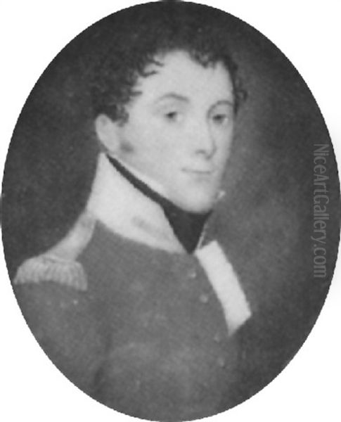 An Officer, Of An Infantry Regiment, A Surgeon(?), In Single Breasted Scarlet Coat, Yellow Collar - view 1