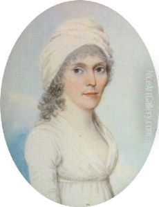 A Lady In White Dress And Turban