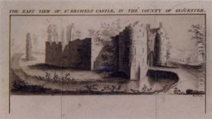 East View Of St. Briavels Castle, Gloucestershire