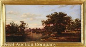 Settlement Along A Louisiana Bayou