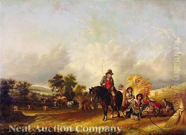 Grain Harvest, Lowlands (after Hugh Collins) - view 1