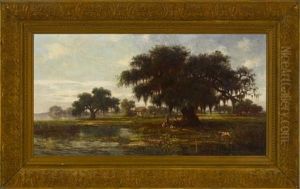 Morning Respite After The Duck Hunt, North Shore, Lake Pontchartrian by William Henry Buck
