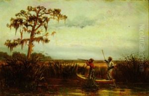 Bird Hunting In The Louisiana Marshland by William Henry Buck