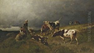 Ungluck Auf Der Weide by Peter Bucken