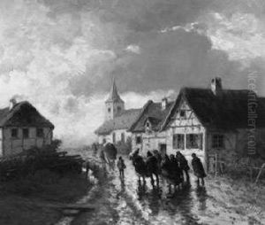 Kirchgang Im Regen Kirchgang Im Regen