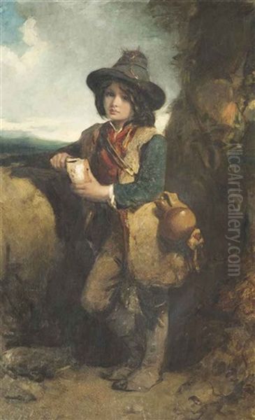 Angelo, A Peasant Boy Of The Roman Campagna - view 1