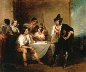 A Merry Company by Richard Buckner