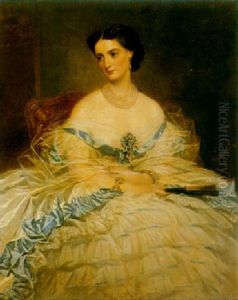 Portrait Of Princess Eugenie by Richard Buckner
