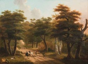 Scene De Chasse A Courre by Philippe Budelot