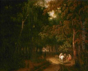 La Halte En Foret by Philippe Budelot