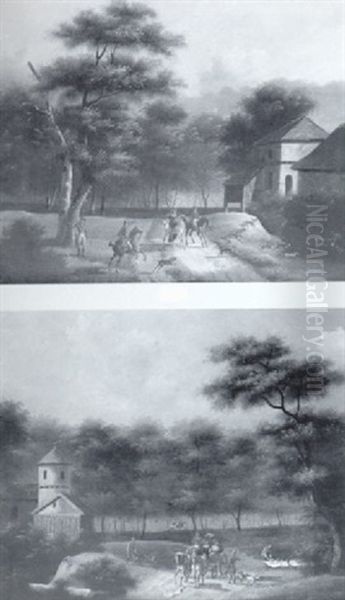 Le Depart De La Chasse - view 1