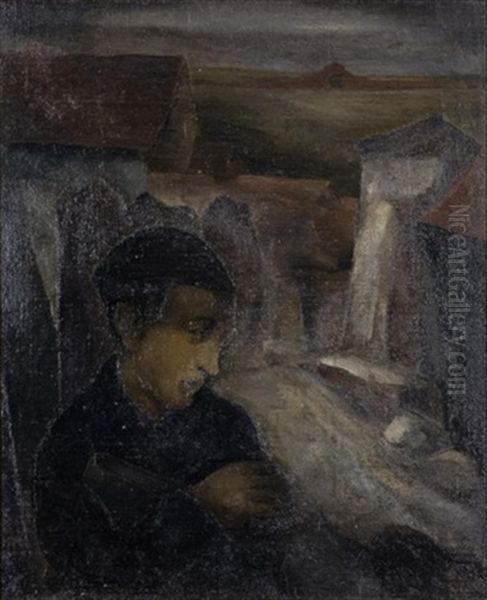 Young Man Outside The Village - view 1