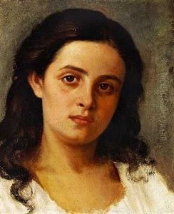 Portrait Of A Young Woman (the Painter's Wife?)
