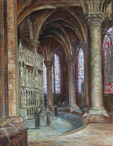Apsis I Kirken I Chartres - view 1