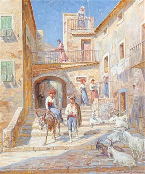 Street Scenery From Sicily - view 1