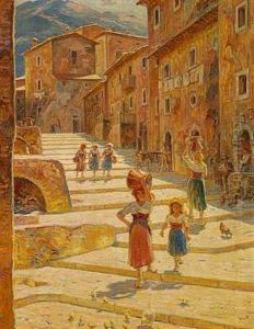 I Abruzzerbyen Scanno I Abruzzerbyen Scanno