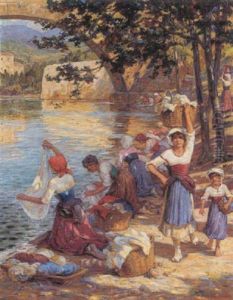 Vask Ved Floden Annienne, Subiaco