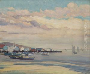 Atmospheric Coastal Fishing Town Atmospheric Coastal Fishing Town