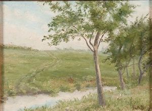 Landscape With Stream Landscape With Stream