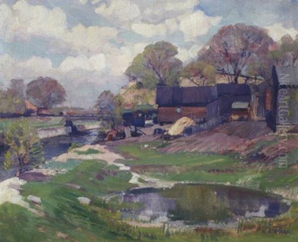 A Small Town Beside A River - view 1
