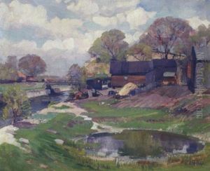 A Small Town Beside A River A Small Town Beside A River