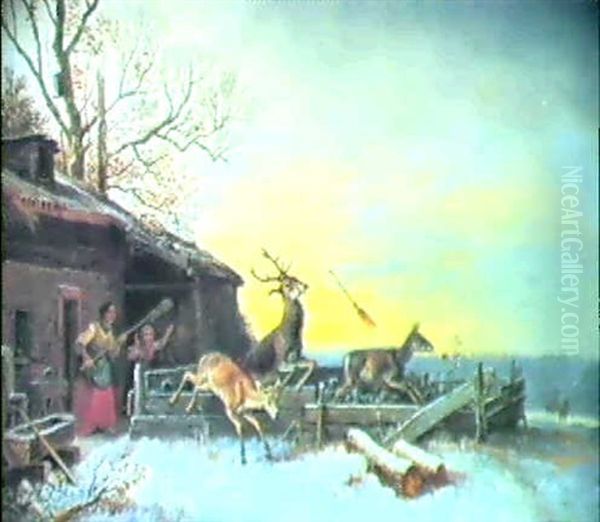 Morgendliche Uberraschung Im Winter - view 1