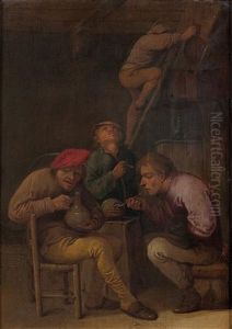 Interieur D'auberge by Jan Jansz Buesem