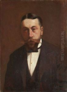 Portrait D'homme by Carlo Bugatti