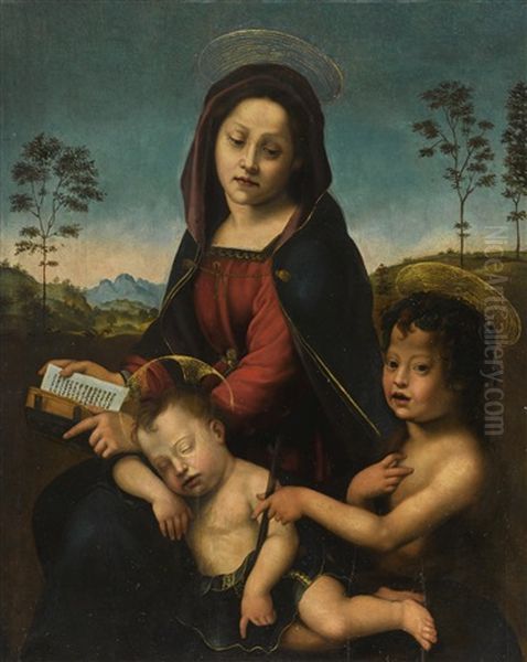 Madonna And Child With Saint John The Baptist - view 1
