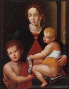 Madonna Con Bambino E San Giovannino Madonna Con Bambino E San Giovannino