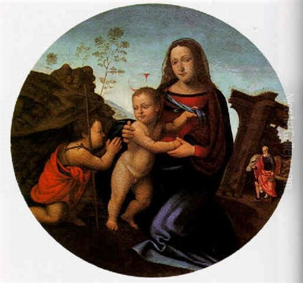 The Madonna And Child With The Infant St. John The Baptist - view 1