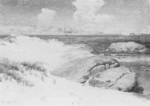 Annisquam Beach Scene Annisquam Beach Scene