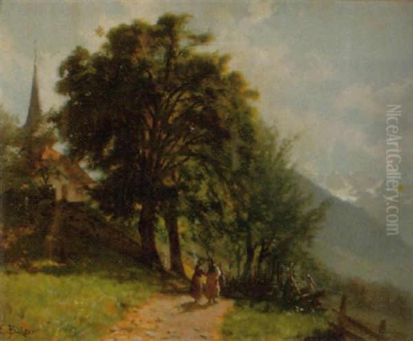 Bergkirchlein Im Berner Oberland - view 1