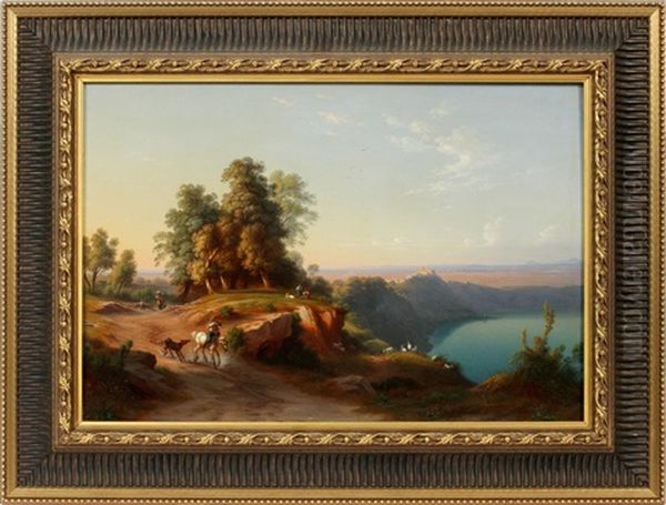 Albano Lake, Italy - view 1