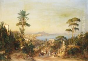 Golfo Di Napoli by Johann-Rudolph Buhlmann