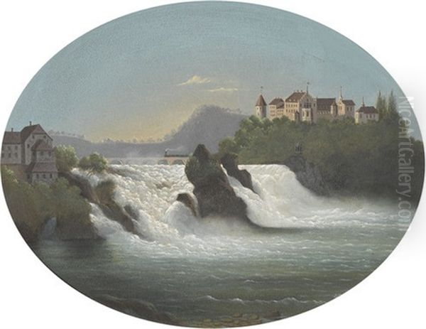 Der Rheinfall Bei Neuhausen - view 1