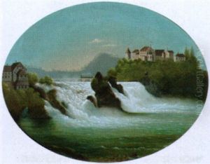 Der Rheinfall Bei Schaffhausen