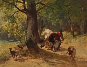 Returning From The Meadow by Conrad Buehlmayer