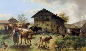 Austrieb Am Morgen by Conrad Buehlmayer