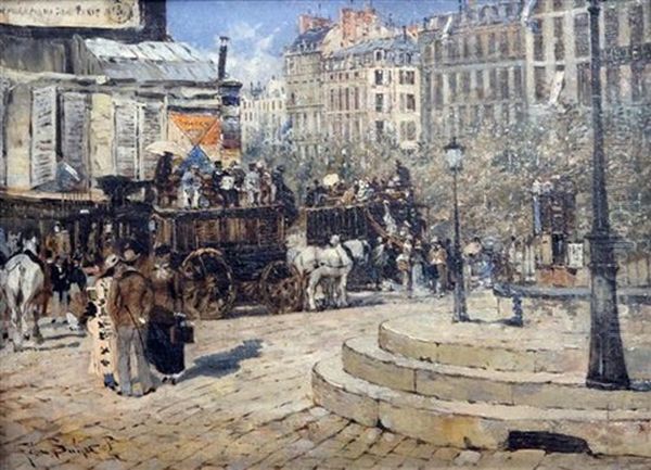 Parisian Street Scene - view 1