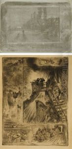 Le Petit Chasseur (+ La Traversee; 2 Works) by Felix-Hilaire Buhot