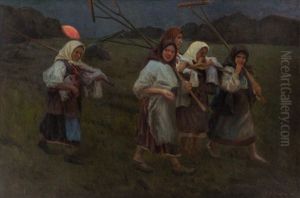 After The Harvest by Feodor Feodorovich Bukholts