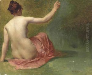 Nude Beauty In A Garden Nude Beauty In A Garden