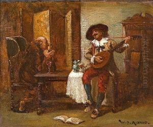 The Lute Player by William Douglas Almond