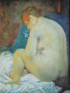 Sitting Woman's Nude