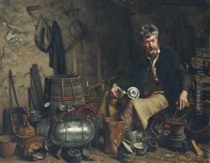Le Retameur by Jean Eugene Buland